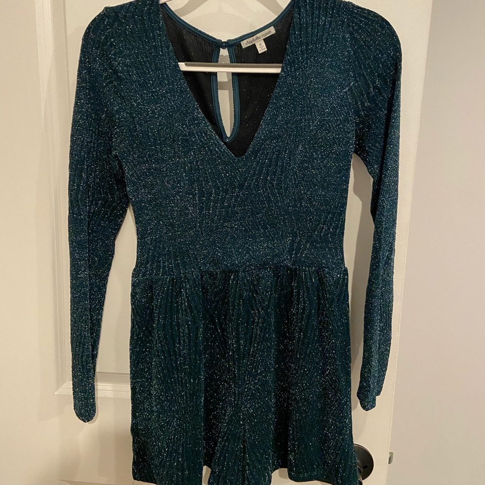 Sparkle Long-Sleeved Romper